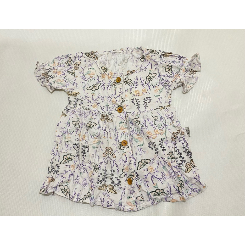 dres bayi perempuan 3-6 bulan