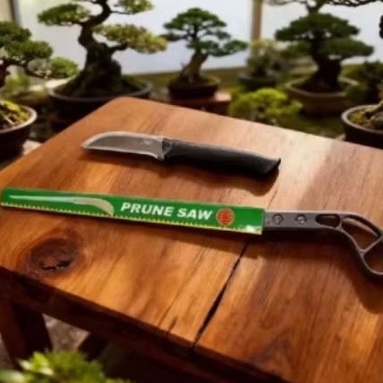Paket Berkebun Pisau Okulasi + Gergaji Bonsai Set Alat Pisau berkebun