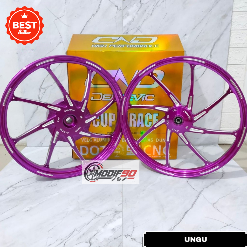 VELG DELKEVIC DND M8 RING 17 VARIO 110 125 150 160CBS BEAT SCOOPY GENIO SPACY MIO M3 MIO SPORTY SMIL