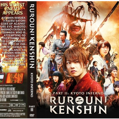 DVD Kaset Rurouni Kenshin Kyoto Inferno (2014)