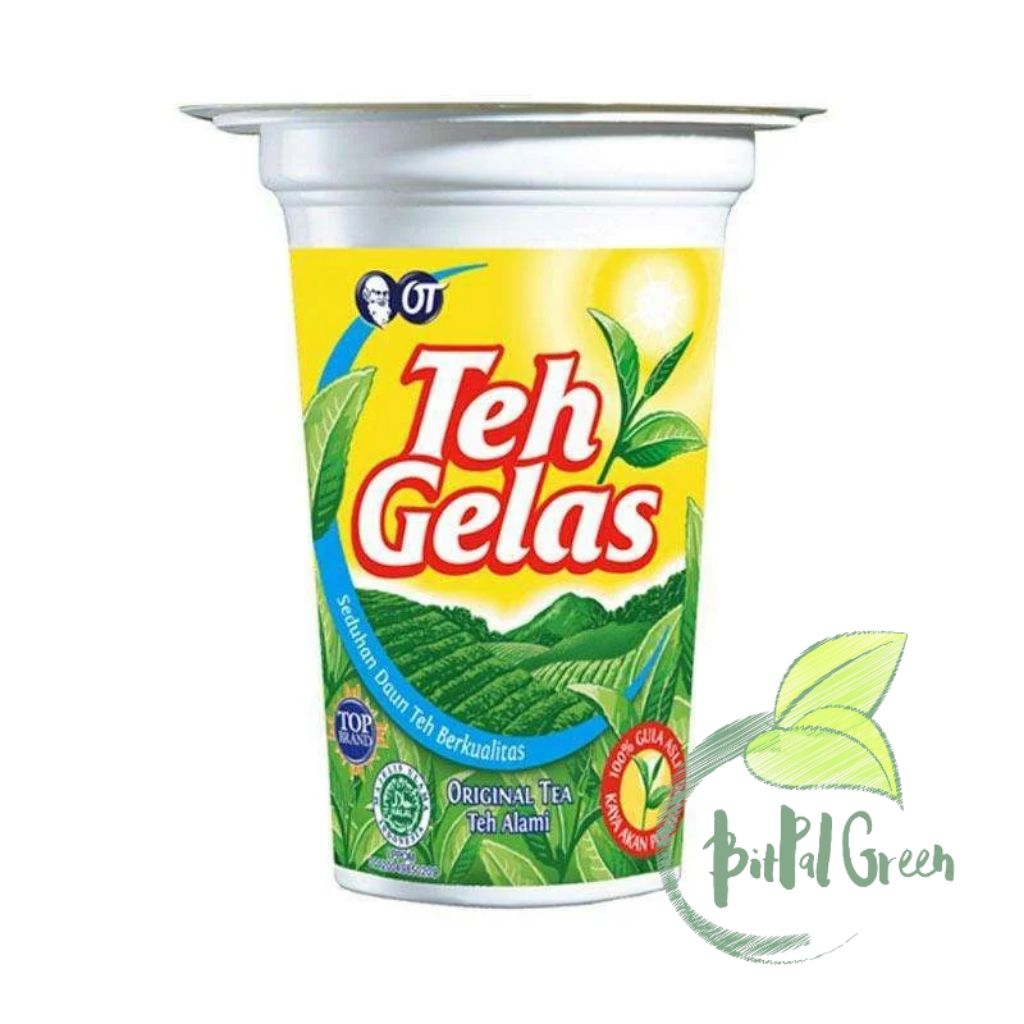 Teh Gelas Cup 160ml 24 Cup - varian lengkap