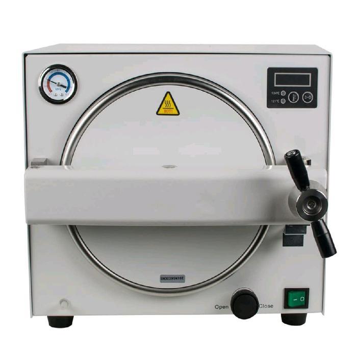 Alat Autoclave sterilizer steam autoclave steam dental table top 18L original