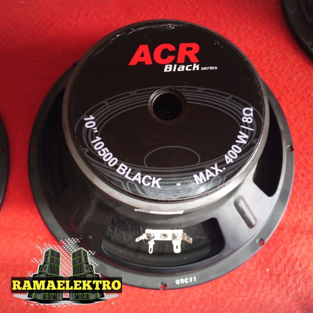 ACR 10 INCH , SPEAKER ACR 10 INCH 10500 BLACK , ACR BLACK SERIES