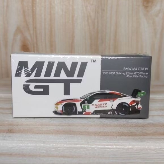 Mini GT BMW M4 GT3 Sebring IMSA 2023