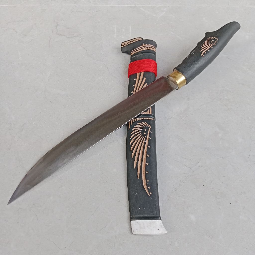 pisau sembelih motif khas banten