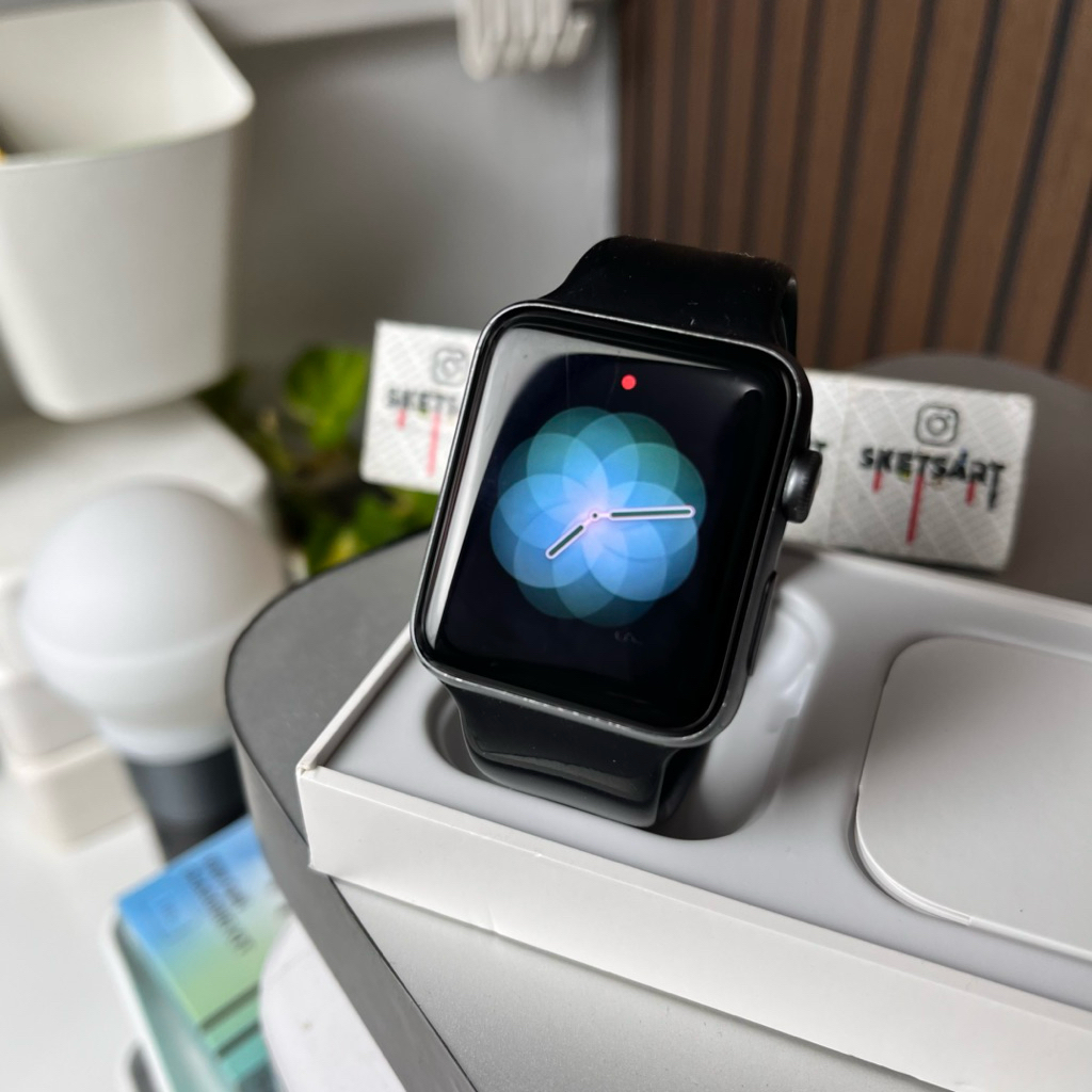 Apple Watch Series 3 42mm Spacegray iwatch Charger New Merk Kiip