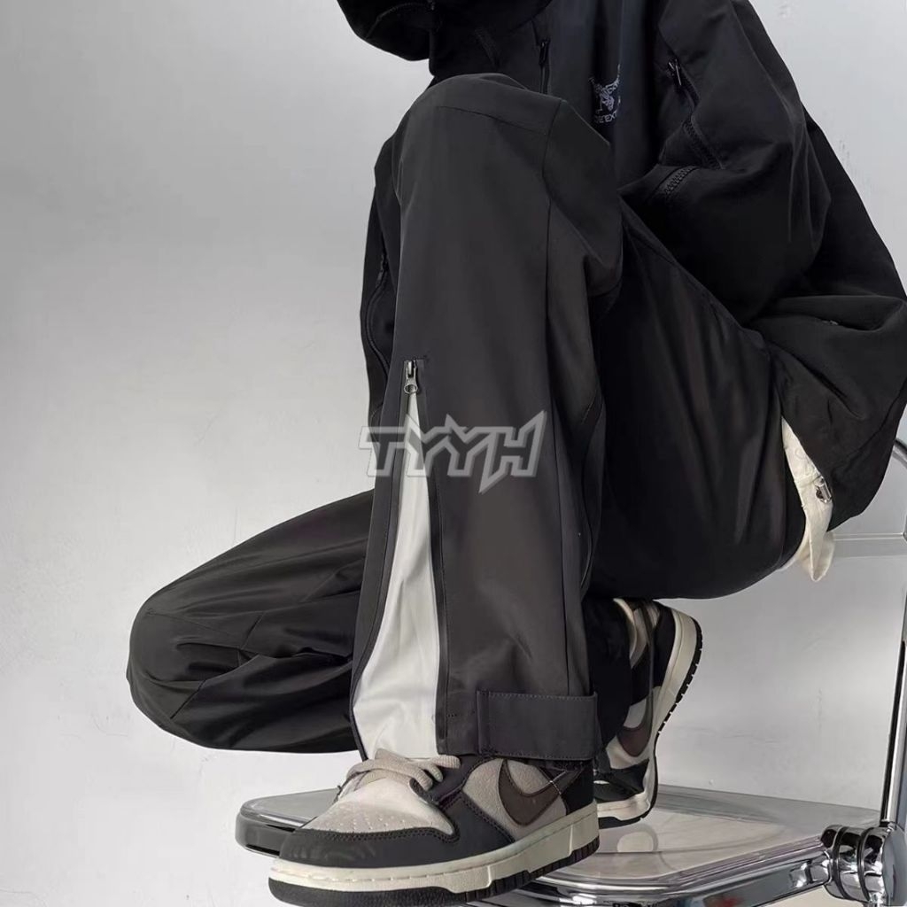 TYYH BAGGY PANTS Y2K VINTAGE UNISEX - TRACK PANTS