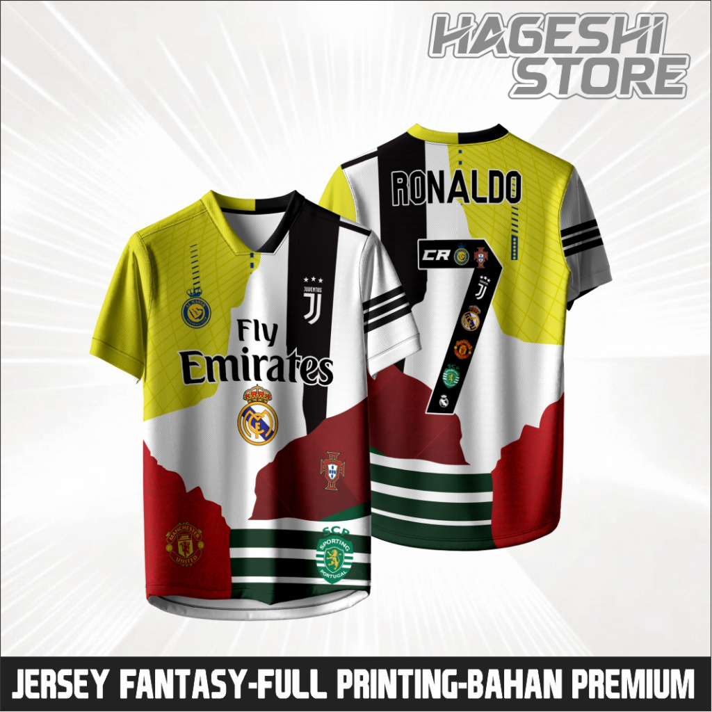 Jersey retro || Jersey fantasy || Jersey vintage cristiano ronaldo