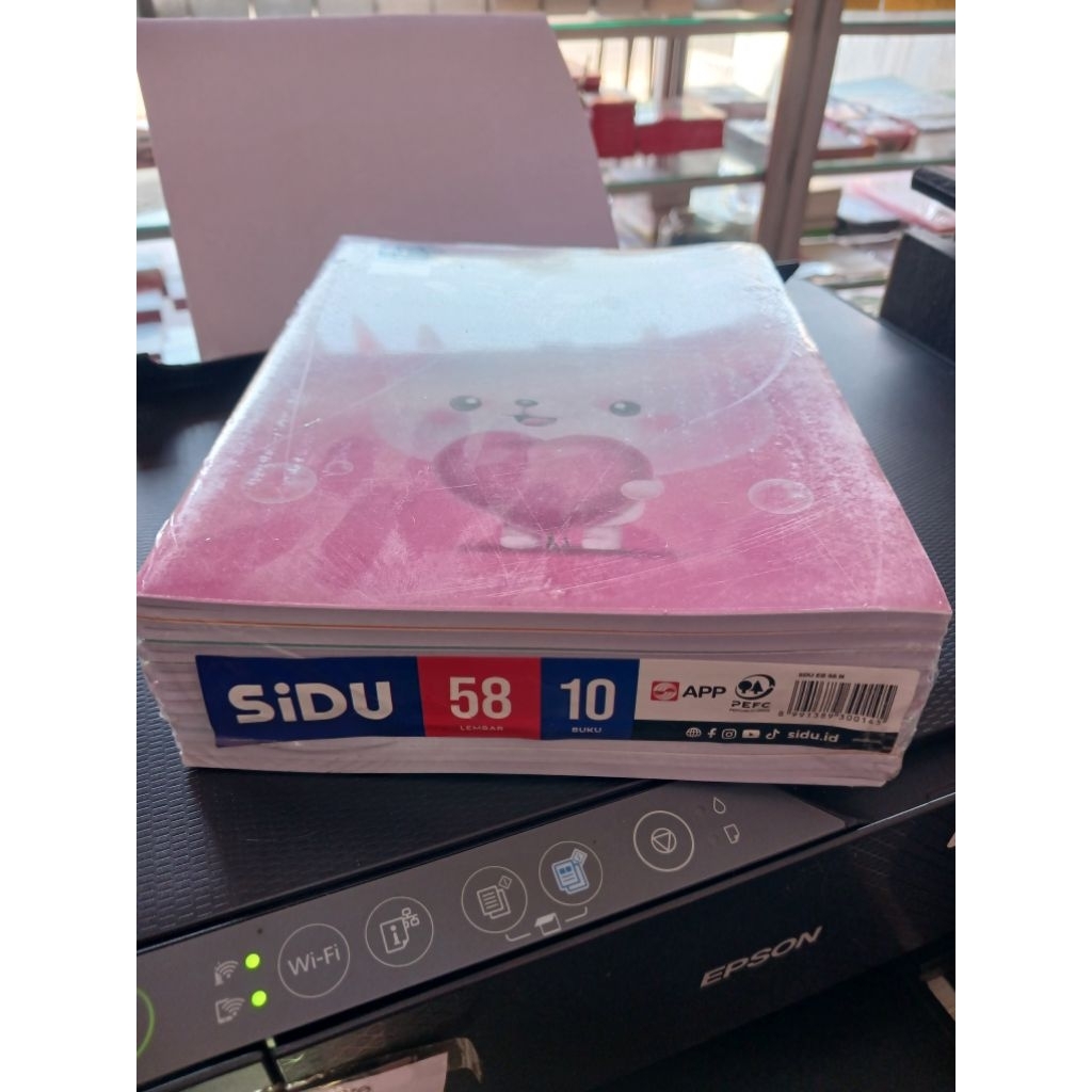 Buku Tulis Sidu 58 lembar isi 10 pcs