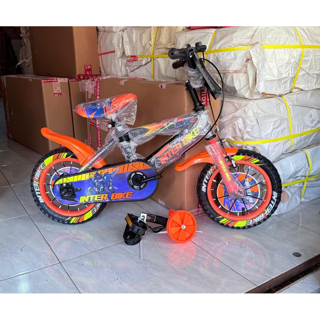 Sepeda laki laki anak bmx ukuran 12 inchi