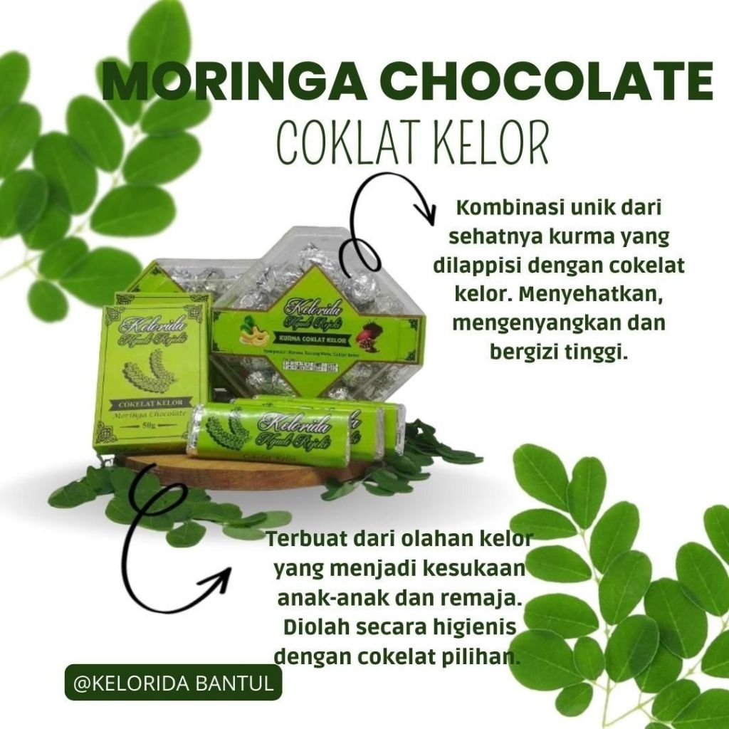 Moringa Chocolate (Coklat Kelor) | KELORIDA