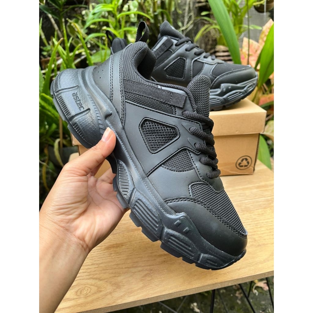 Sepatu Astec LIAM RUNNING BLACK Size 37,38,39 Original Sale Sport Station