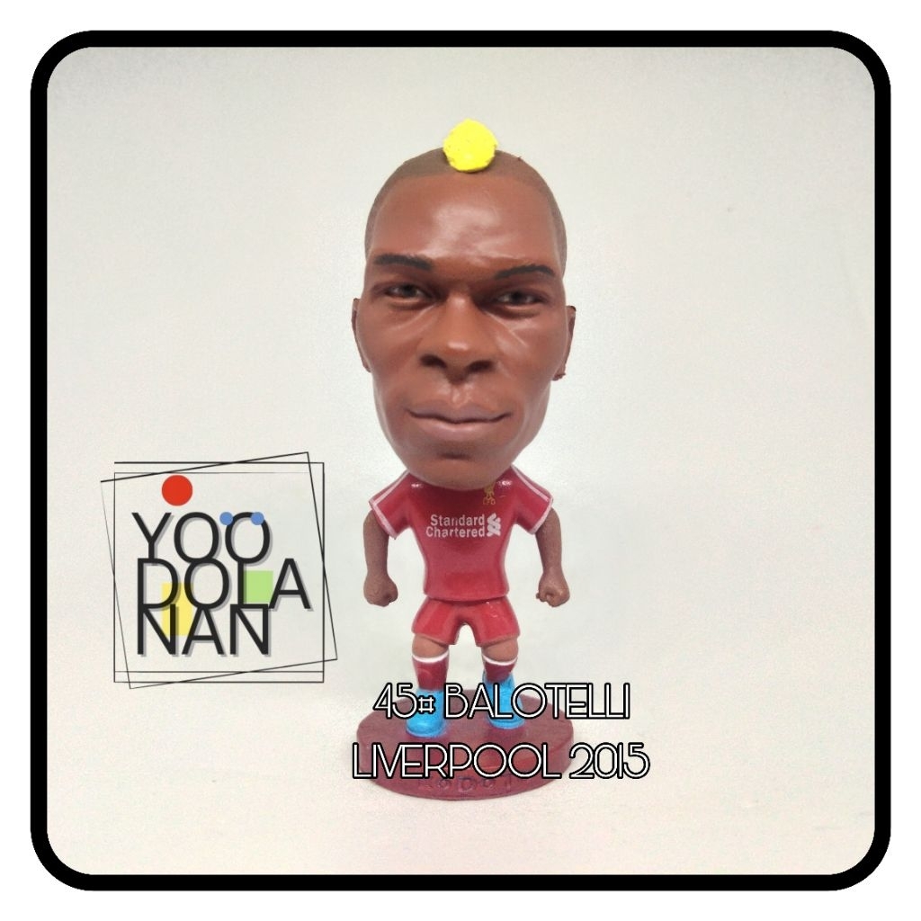 45# BALOTELLI - LIVERPOOL 2015 KODOTO SOCCERWE FIGURE PEMAIN BOLA