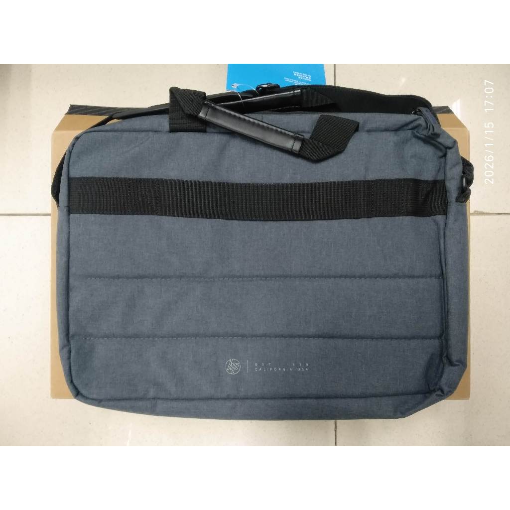 Tas salempang laptop hp bawaan pembelian laptop baru