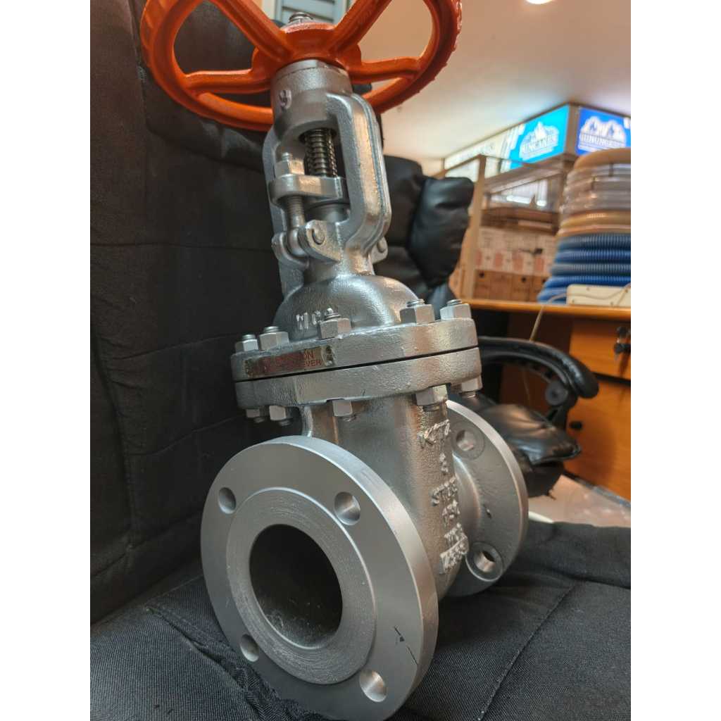 GATE VALVE KITZ 5" INCH ANSI 150 DN125 FLANGE CLASS 150 WCB GATE VALVE KITZ WCB ANSI#150