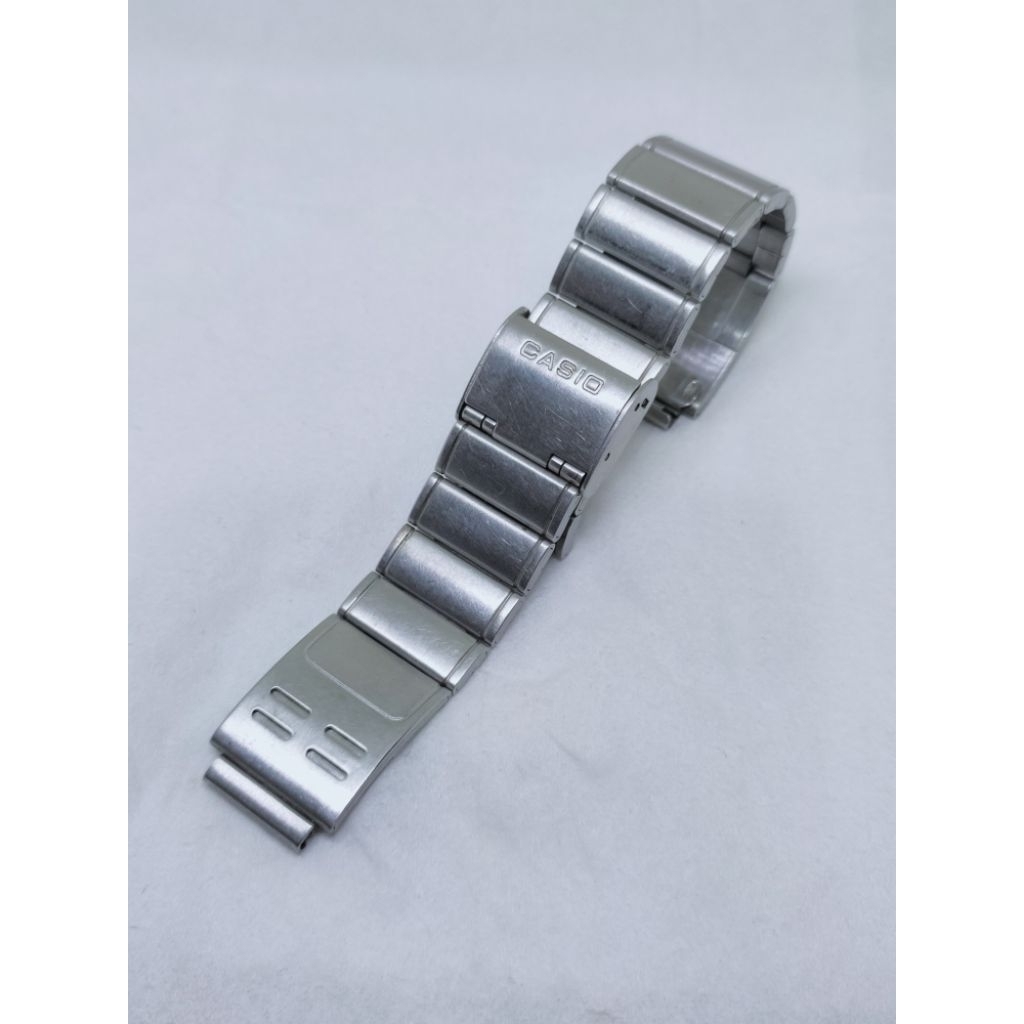 Casio vintage watch bracelet original 14mm rantai jam tangan casio classic part arloji lawas klasik 