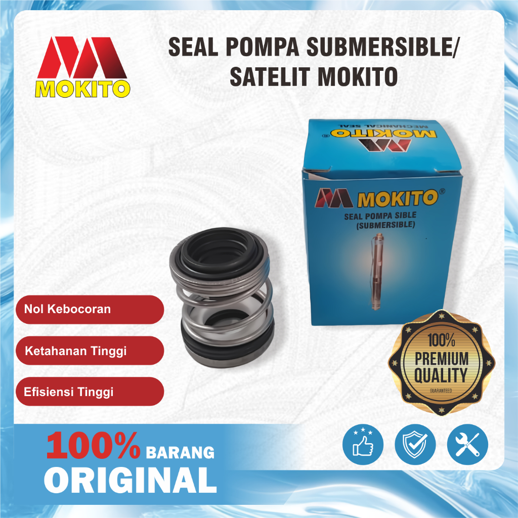 SEAL POMPA SUBMERSIBLE / SATELIT MECHANICAL MOKITO 3" & 4"