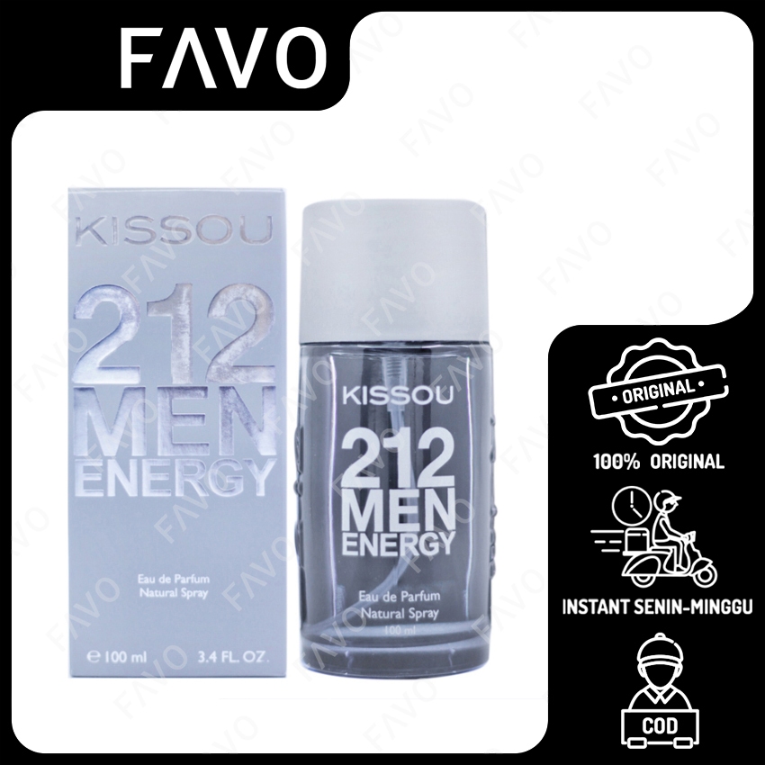 Kissou 212 Men Energy Eau de Parfum - 100 mL