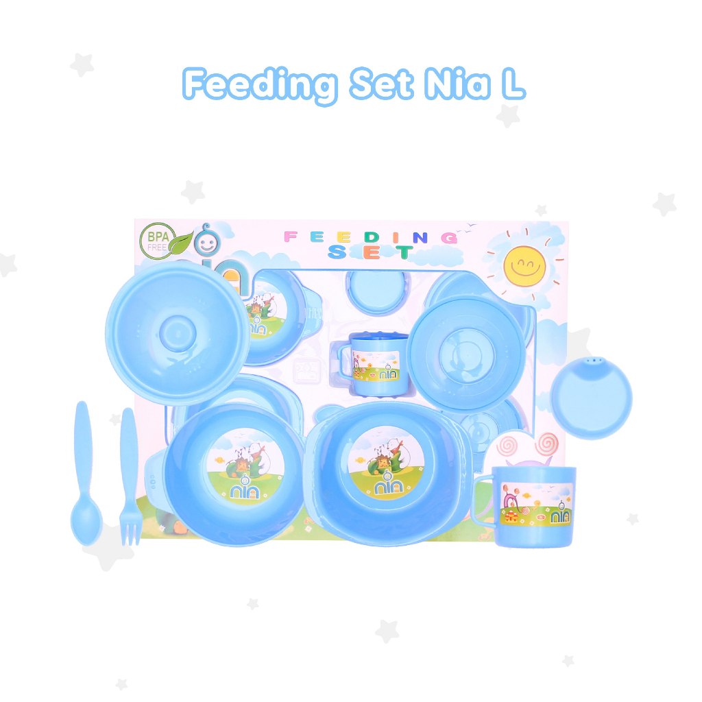 Feeding Set Nia Besar (Ukuran L)