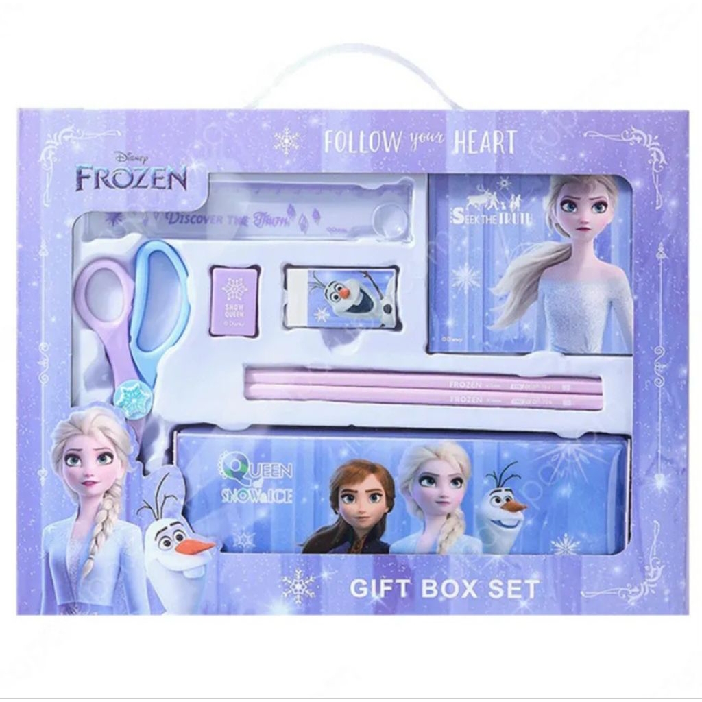 set alat tulis spiderman set alat tulis elsa frozen kotak pensil set karakter frozen elsa kotak pens