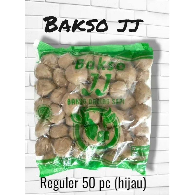 JJ Bakso Sapi HIJAU isi 50 biji