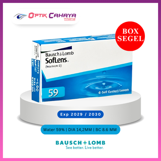 [ Optik Cahaya Truevue ] BISA INSTANT / SAMEDAY | Softlens SOFTLENS 59 / Softlens Bening Bulanan 14,