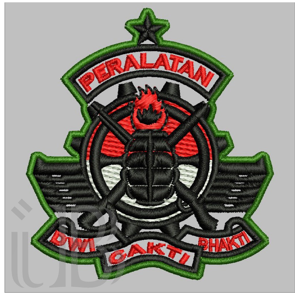 60 BREVET WING PAL BARU PDL TNI AD PERKERAS MIKA BORDIR EMBROIDERY GIB