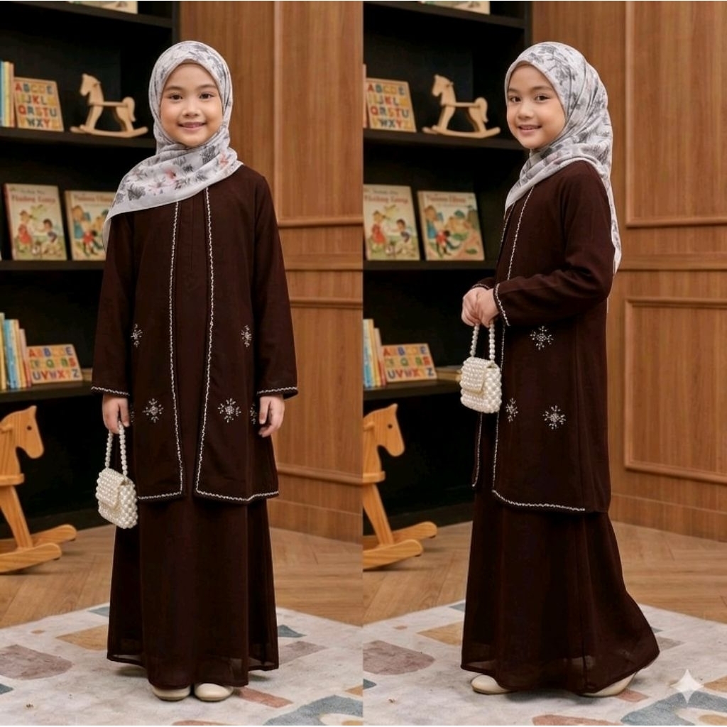 ABAYA ANAK ANAK REMAJA ANAK TANGGUNG CERUTY BABIDOLL TERBARU