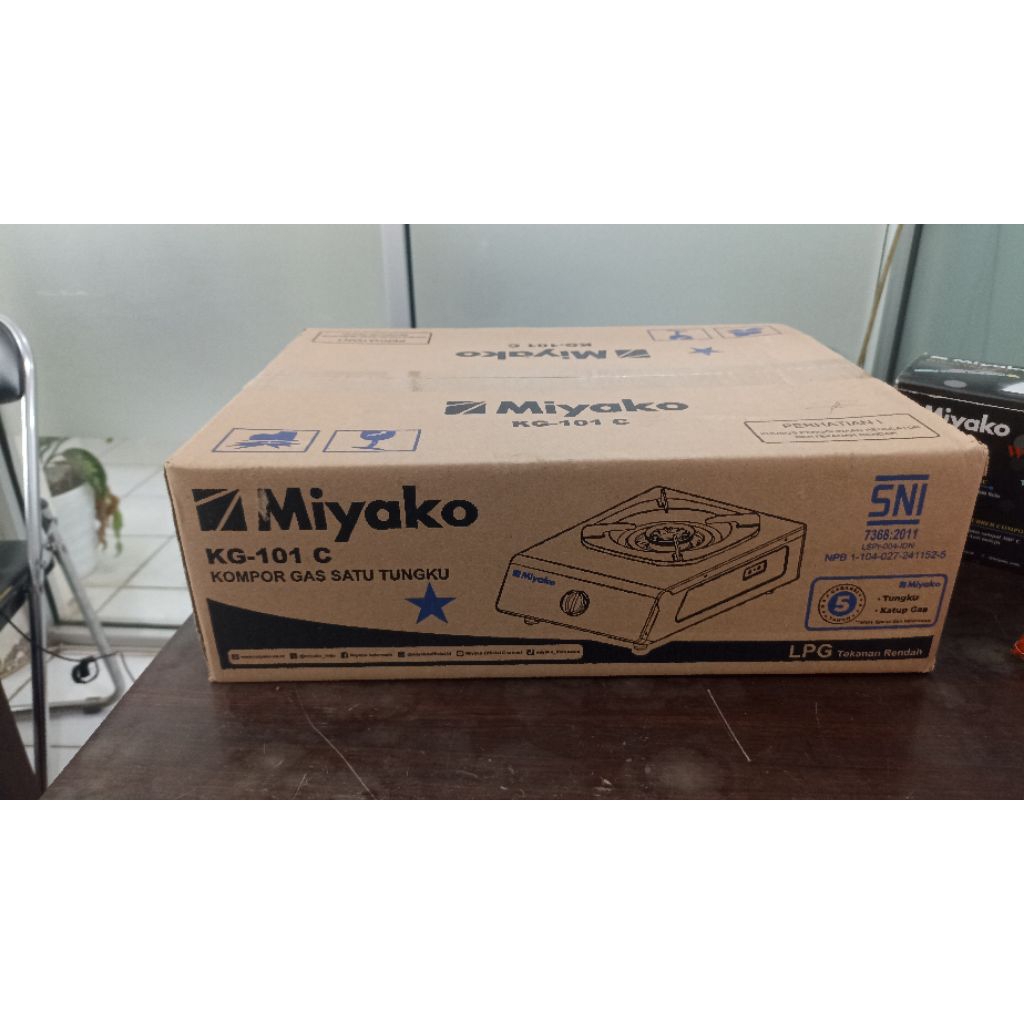 kompor miyako 1  tungku