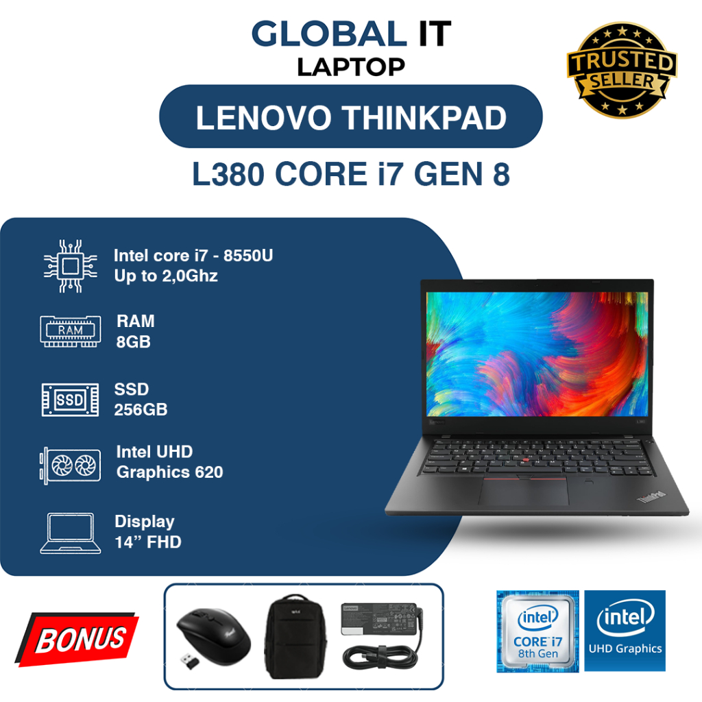 LENOVO THINKPAD L380 i7 GEN 8 8/256GB