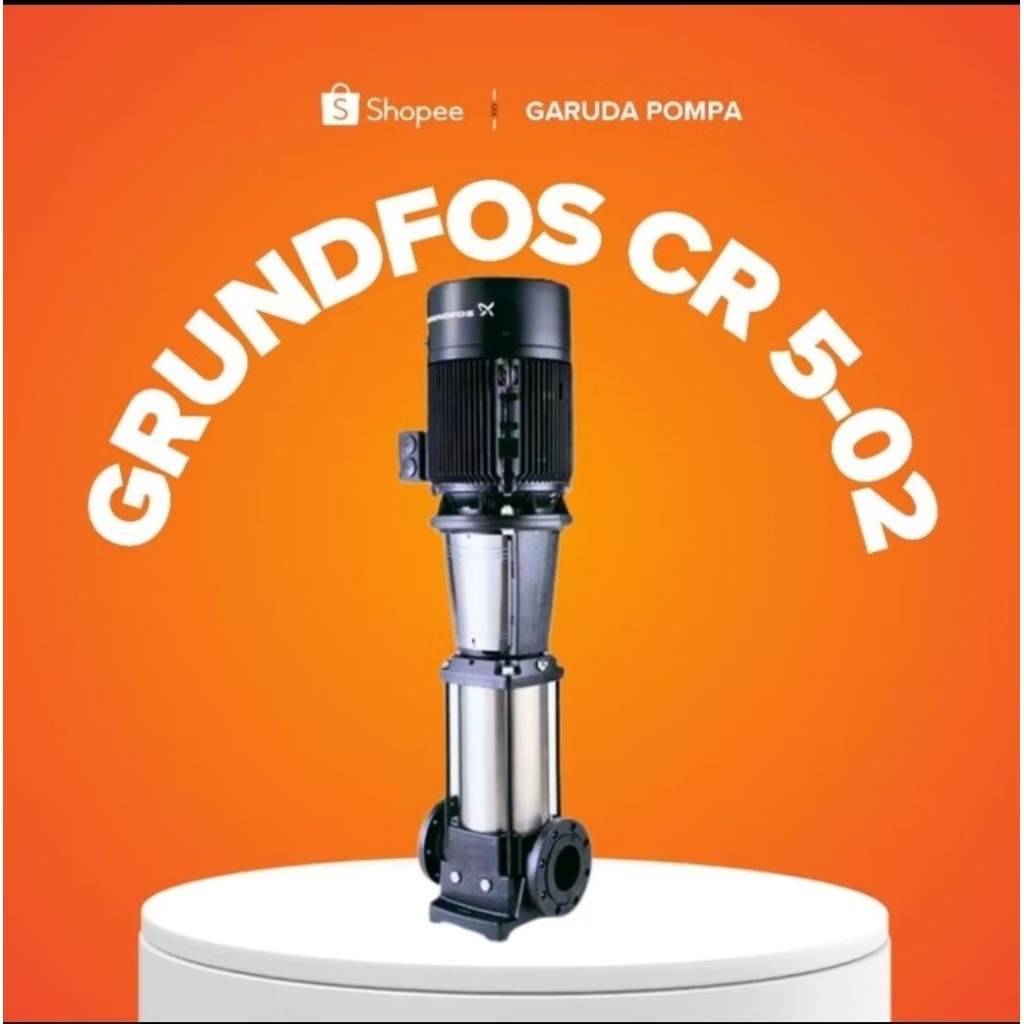 grundfos CR 5-02 mesin pompa air industri