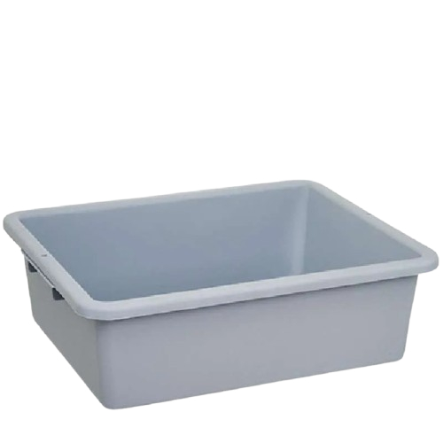 bak kotak / bak segi abu plastik tebal / bak serbaguna