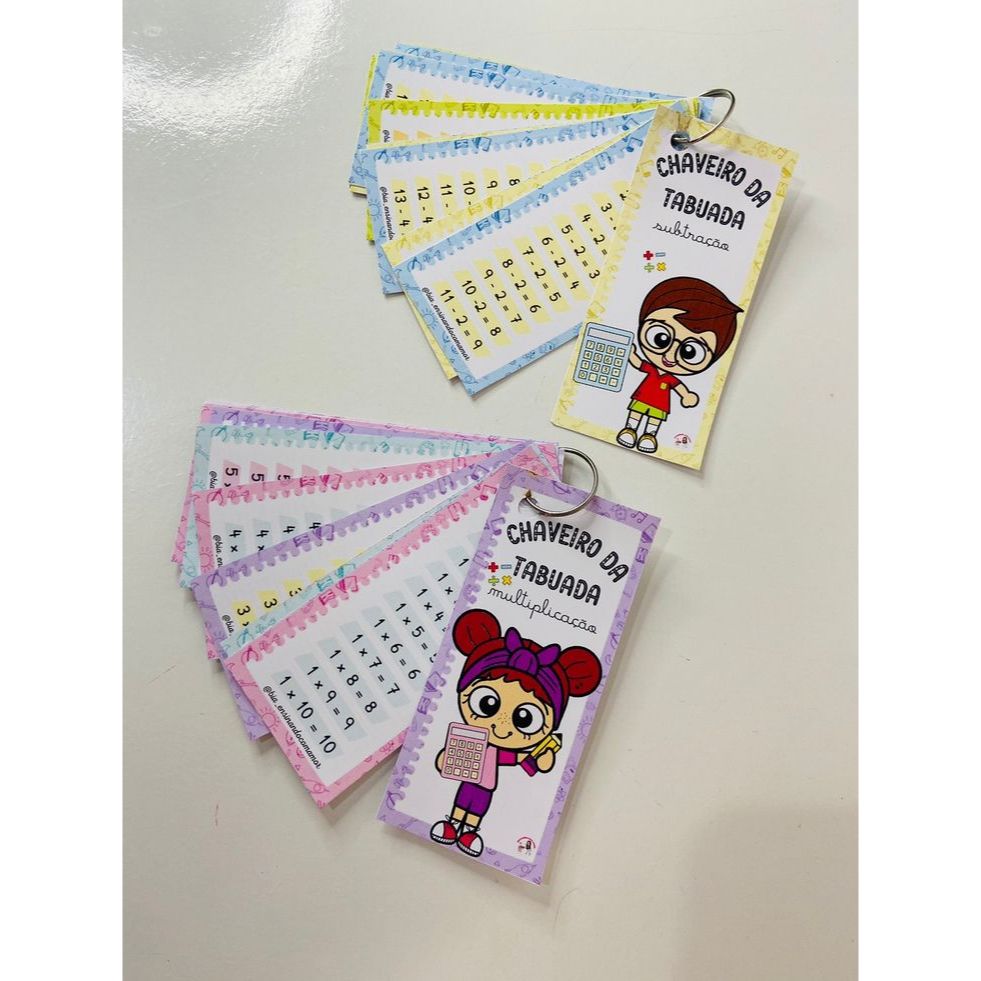 FLASHCARD TABEL PERKALIAN, PEMBAGIAN, PENGURANGAN DAN PENJUMLAHAN MATEMATIKA