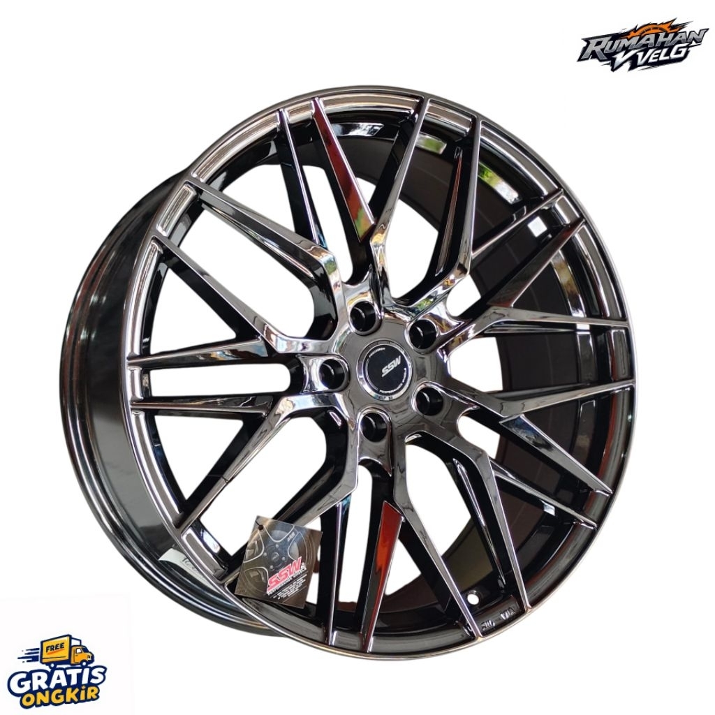 Velg SSW S348 Ring20x8,5 Lobang.5 Pcd.112/114,3 Et.40