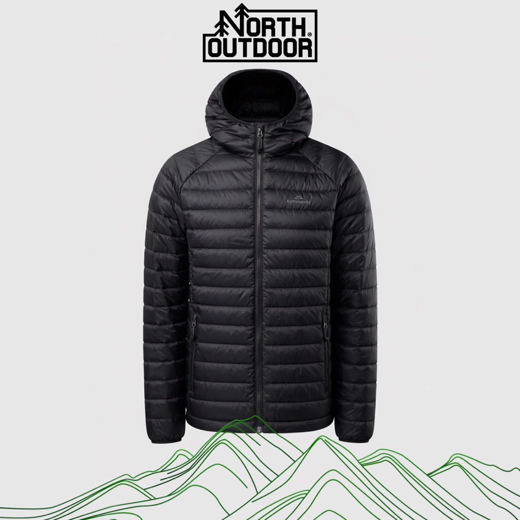 kathmandu heli hooded down lightweight jacket