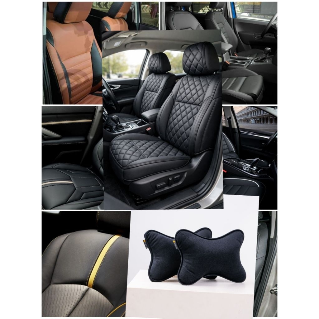 cover jok mobil 3 baris avanza xenia bahan standart+busa 05mm