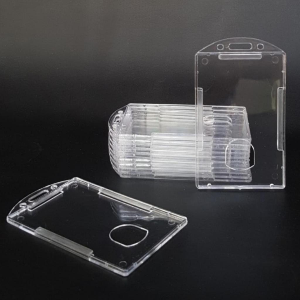 Casing ID Card Acrylic Bening (Pcs)