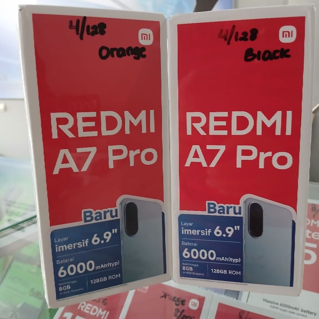 REDMI A7PRO | A7 PRO | BATERAI 6000mAh | RAM 4/64G | 4/128GB | UNISOC T7250 | 6.88 INCH | 50MP
