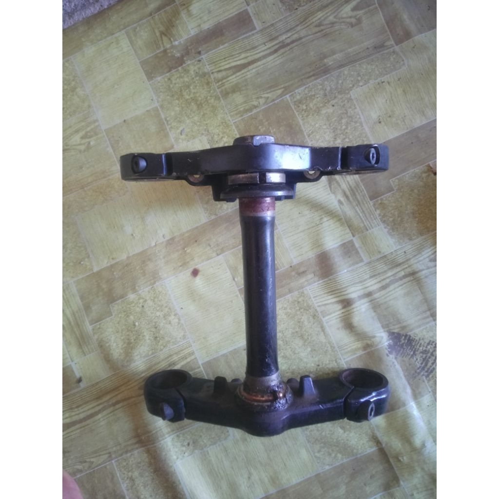 T Shok depan atas bawah ninja 250 RR mono orijinal copotan