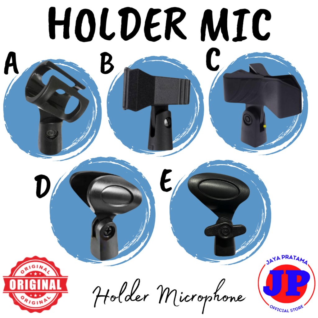 Holder / Jepitan Mic Holder Microphone Jepitan Microphone