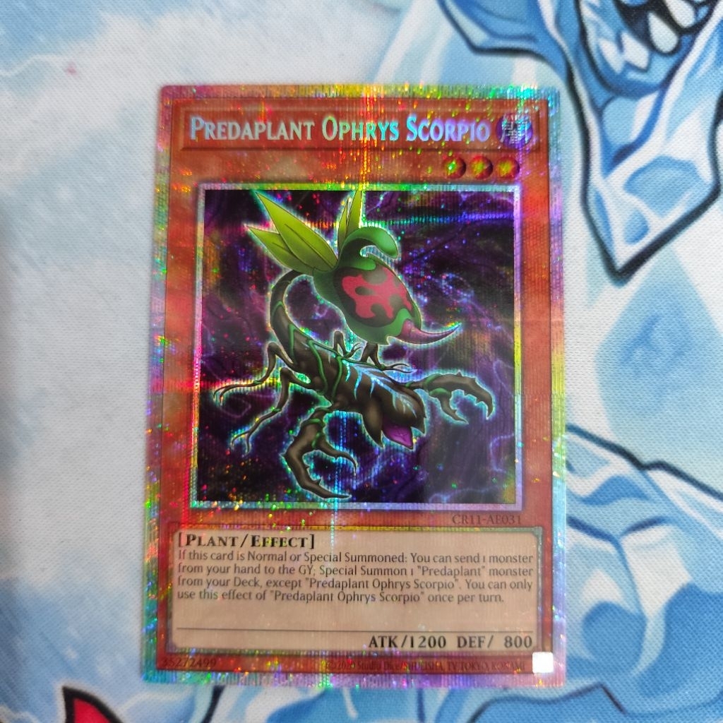 Yugioh AE Predaplant Ophrys Scorpio CR11-AE031 PSE Original