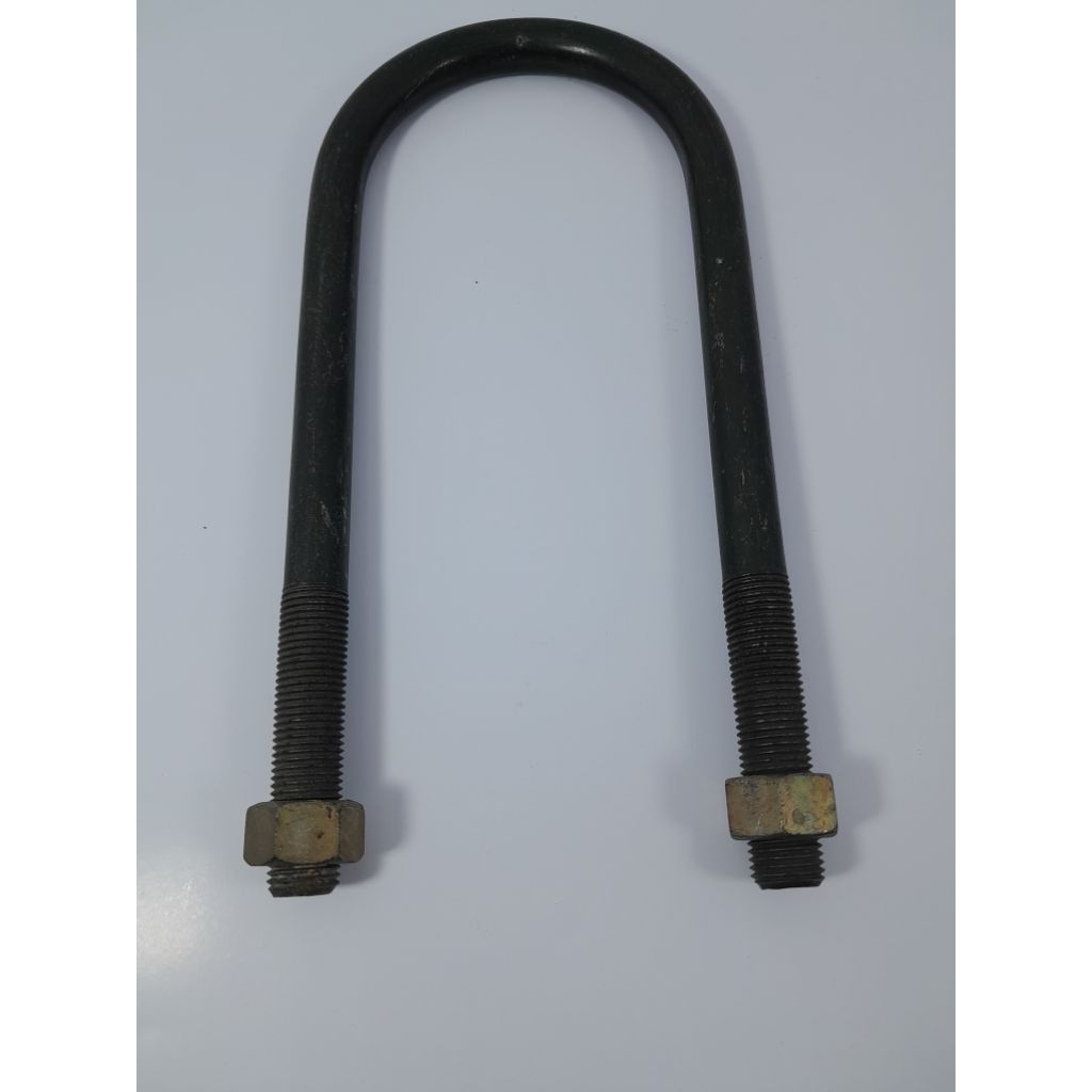 U BOLT BEHEL BEGEL PER ST100 HITAM 18CM