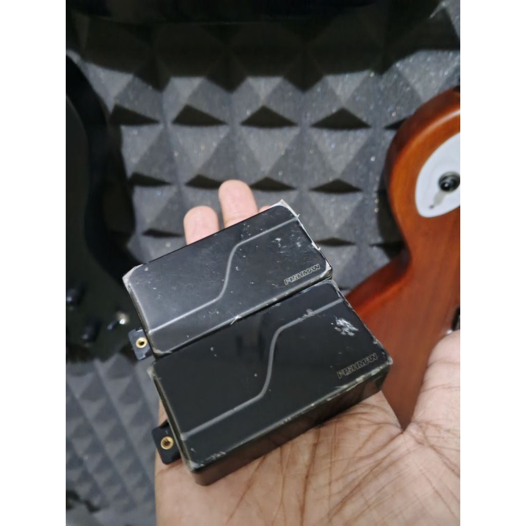 pickup gitar elektrik Fishman fluence modern black