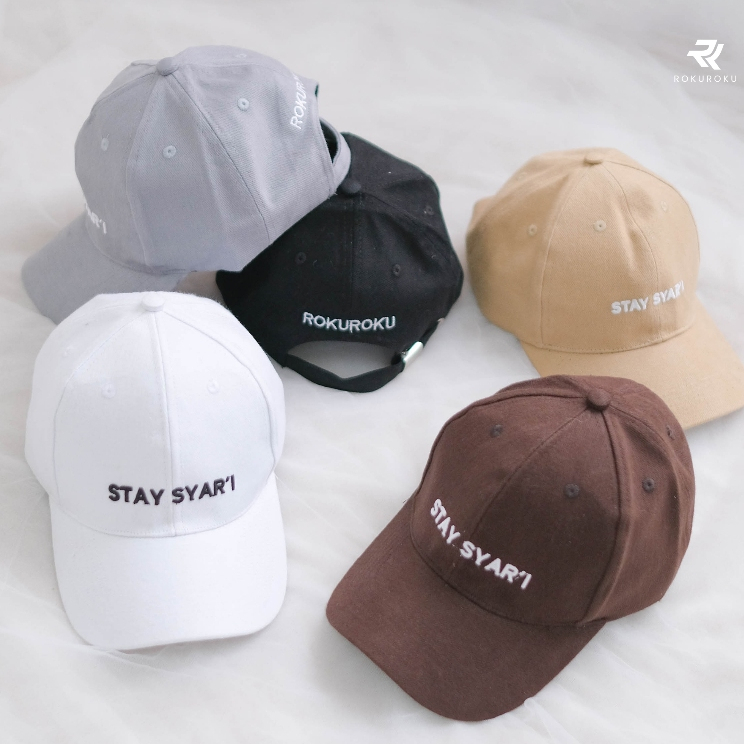 ROKUROKU.ID | Sport Hat - Topi Olahraga Sporty Cap Stay Syari Muslimah