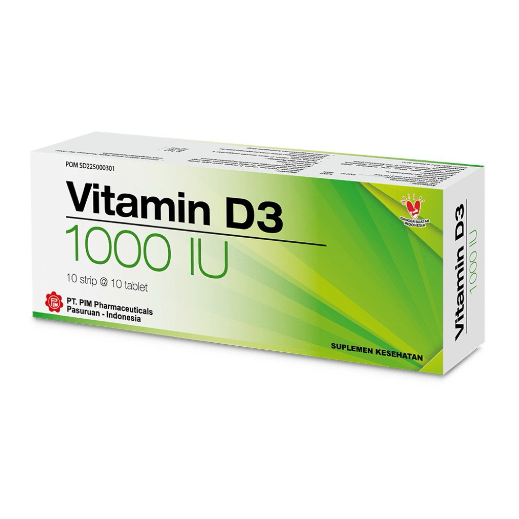 Vitamin D3 1000 IU PIM