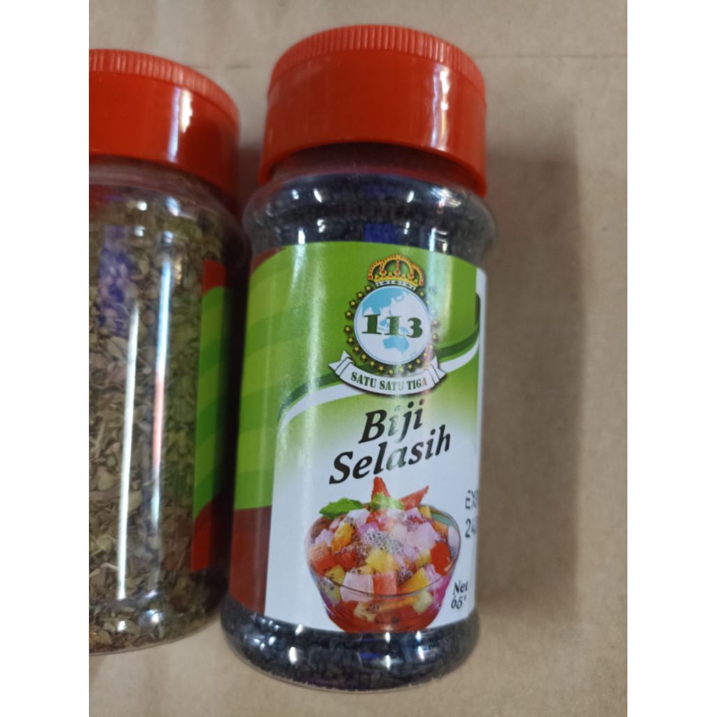 Biji Selasih cap 113 Biji Selasih