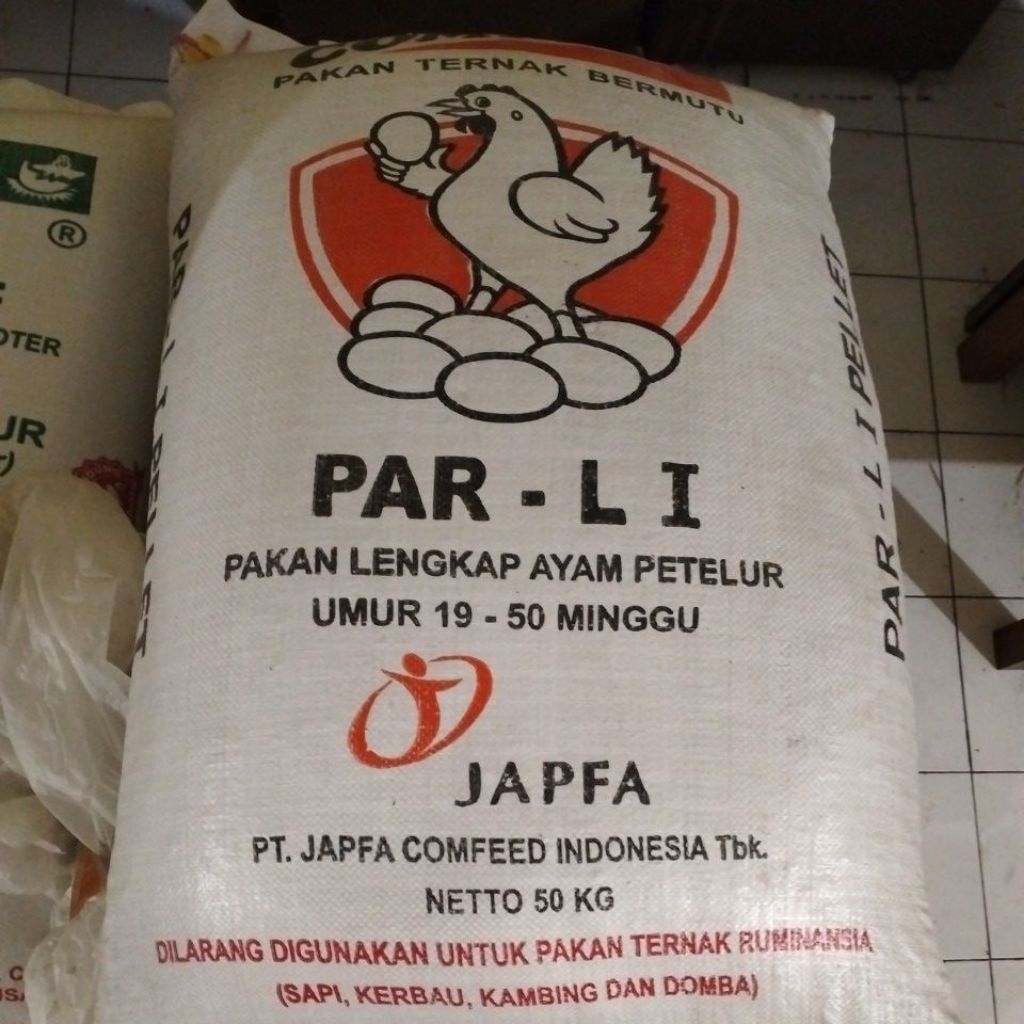 Par li Pakan Ayam Petelur PAR-L1 PELLET Comfeed Original