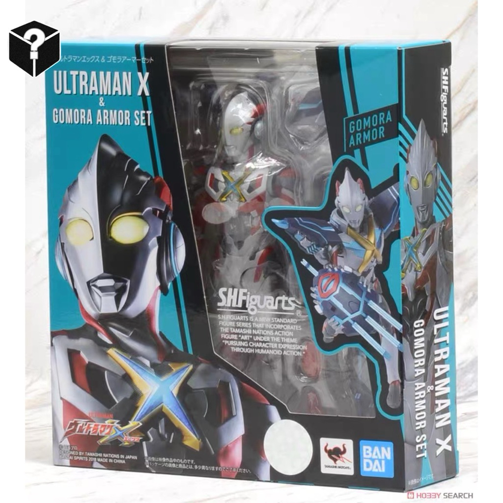 BANDAI | S.H.Figuarts Ultraman X & Gomora Armor Set Figure
