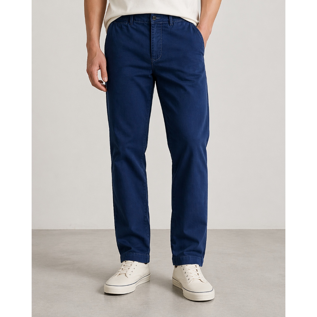 Celana Pria J.Crew Wallace & Barnes Blue Pants Original