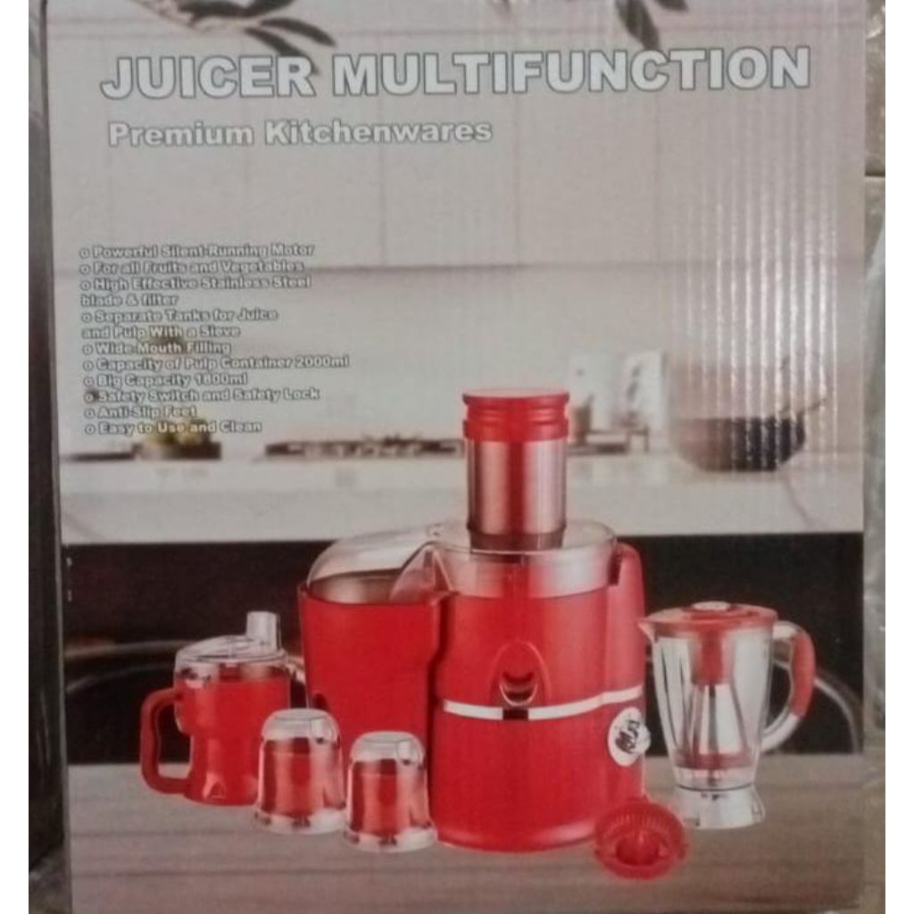 Food processor juicer 7 in 1